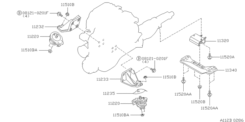 Engine & transmission   mounting