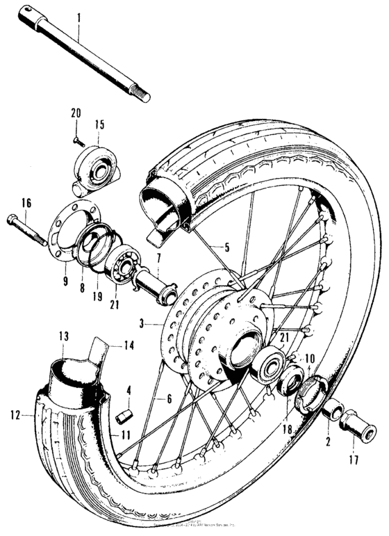 Front wheel
