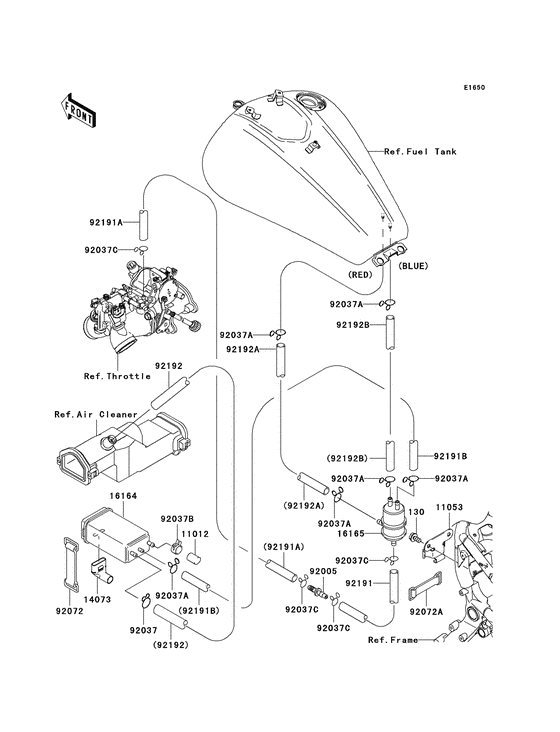 Fuel evaporative system