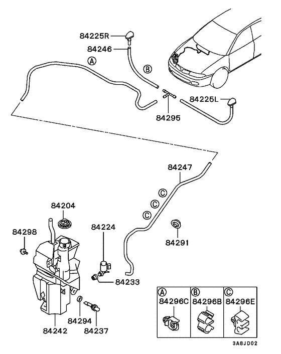 Windshield wiper & washer