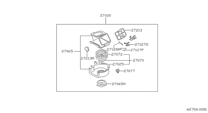 Heater & blower unit