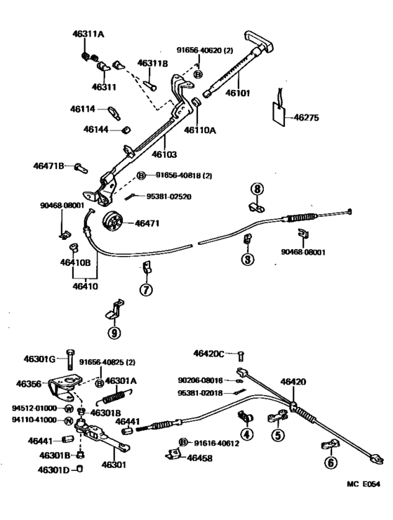 Parking Brake & Cable