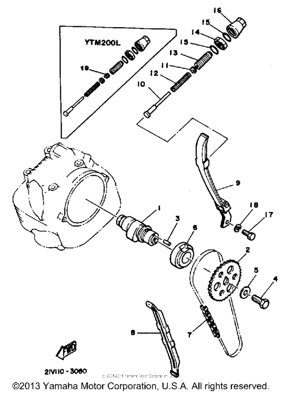 Camshaft - chain