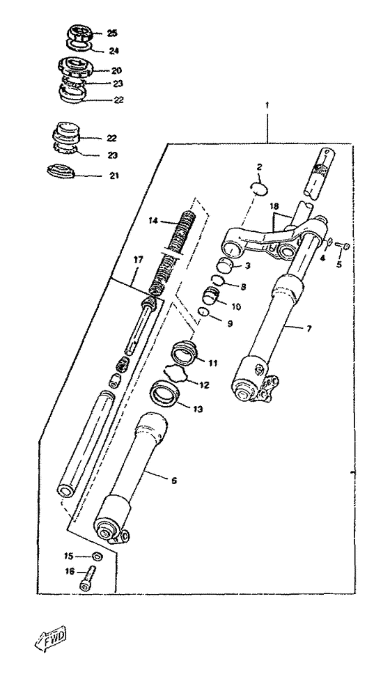 Front fork
