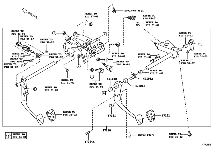 Brake Pedal & Bracket