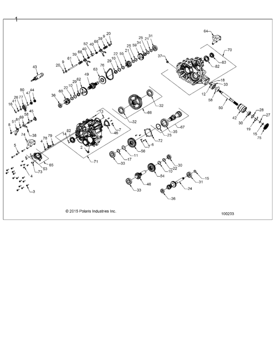 Drive Train, Main Gearcase