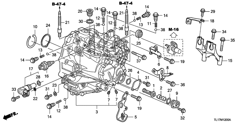 Transmission case