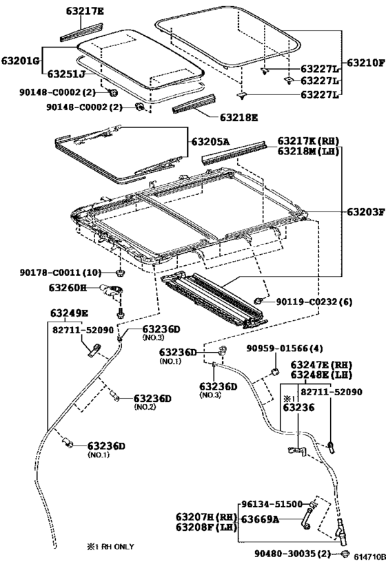Roof Panel & Back Panel