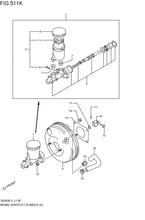 brakes master cylinder