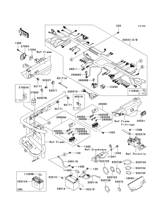 Chassis electrical equipment(m9f-mbf)