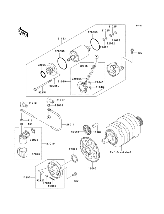 Starter motor