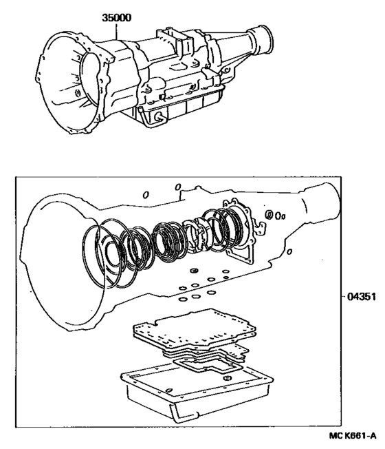 Transaxle Or Transmission Assy & Gasket Kit (Atm)