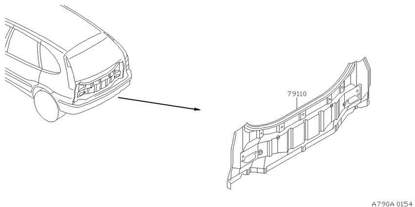 Rear panel & fitting
