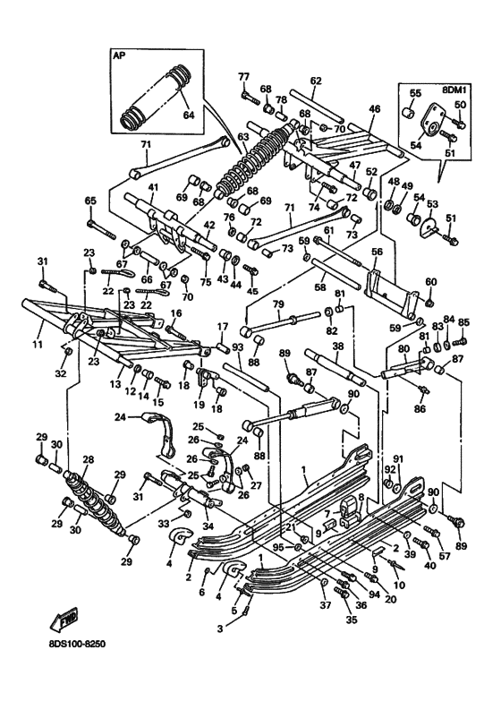 Track suspension 2