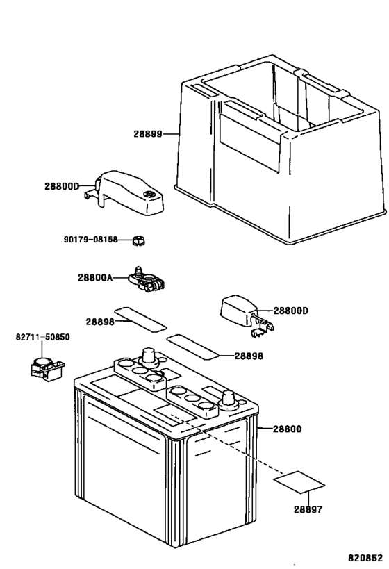 Battery & Battery Cable