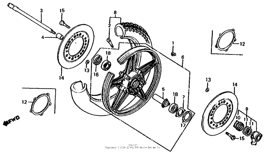 Front wheel
