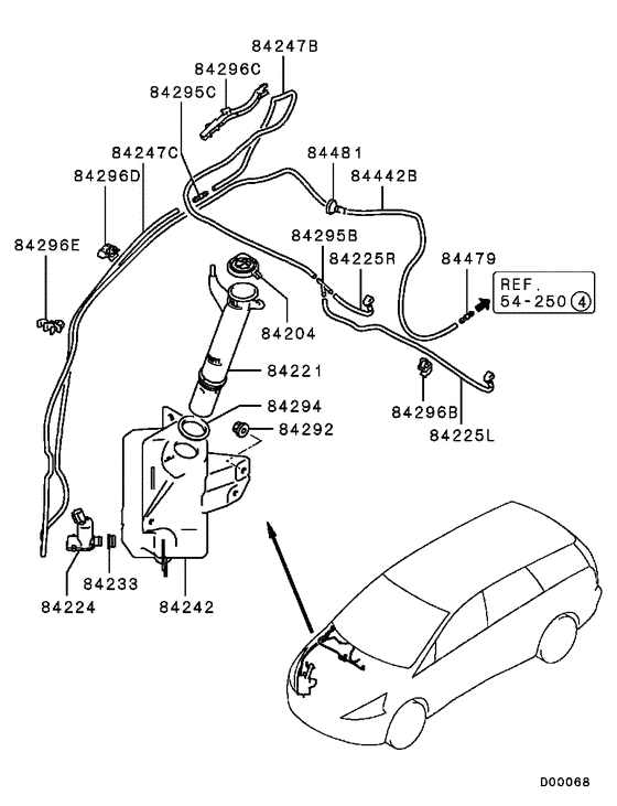 Windshield wiper & washer
