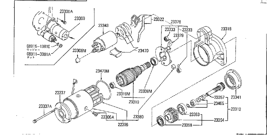 Starter motor