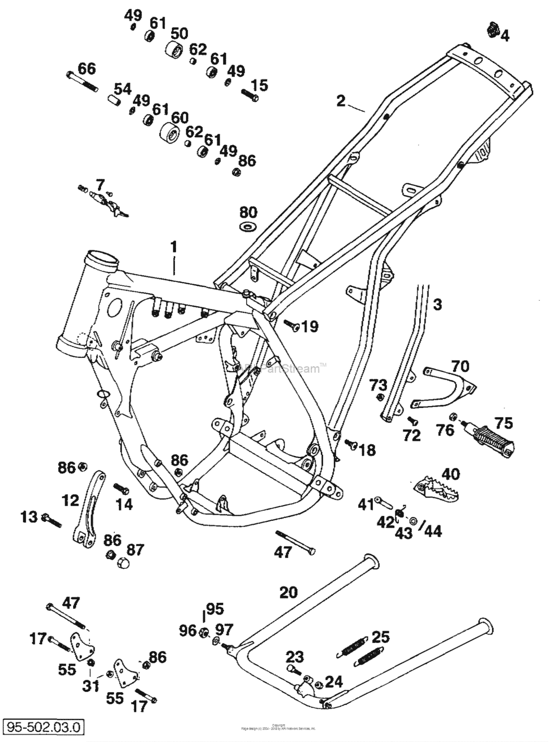 Frame, Sub Frame
