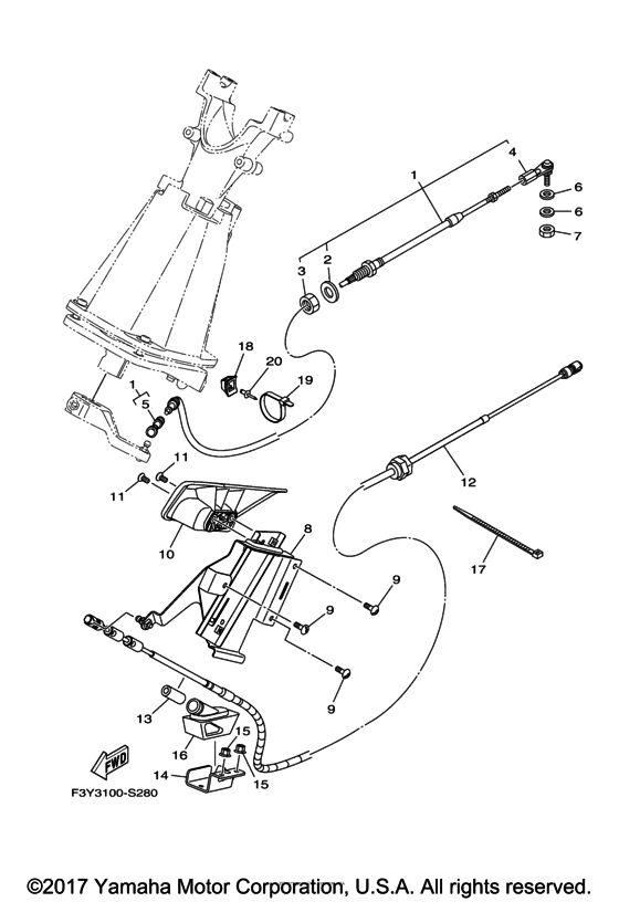 Control cable