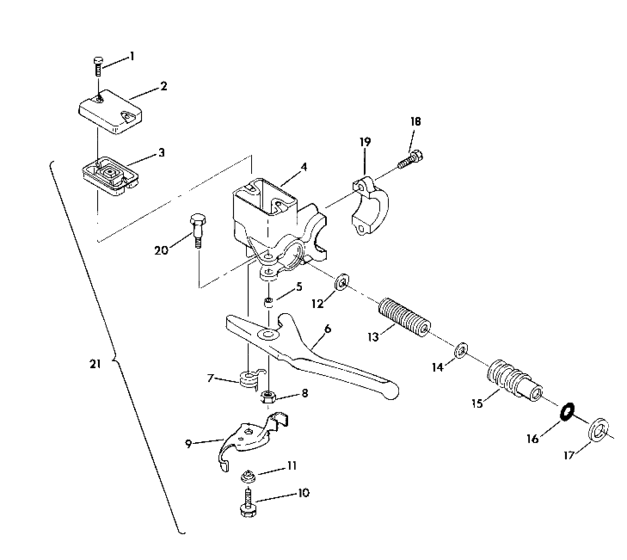 Master cylinder assembly