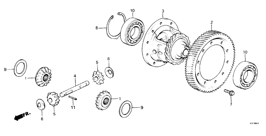 Differential gear