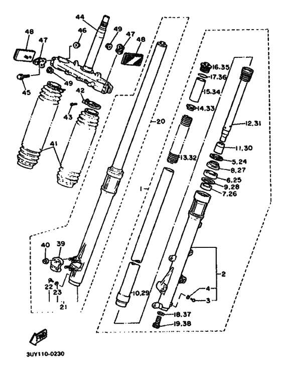 Front fork