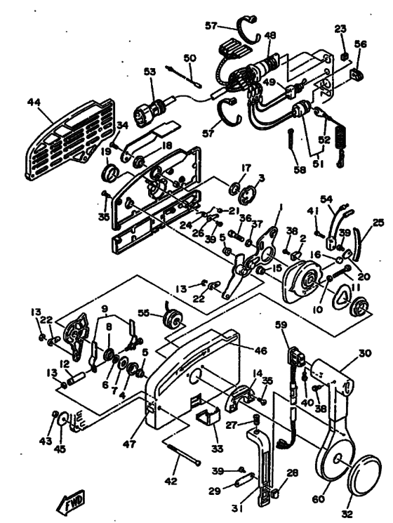 Remote control assy
