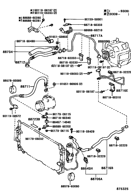 Heating & Air Conditioning - Cooler Piping