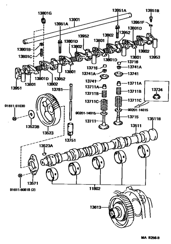 Camshaft & Valve