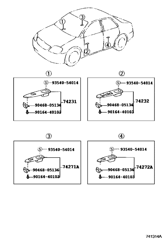 Armrest & Visor