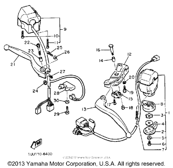 Handle switch & lever