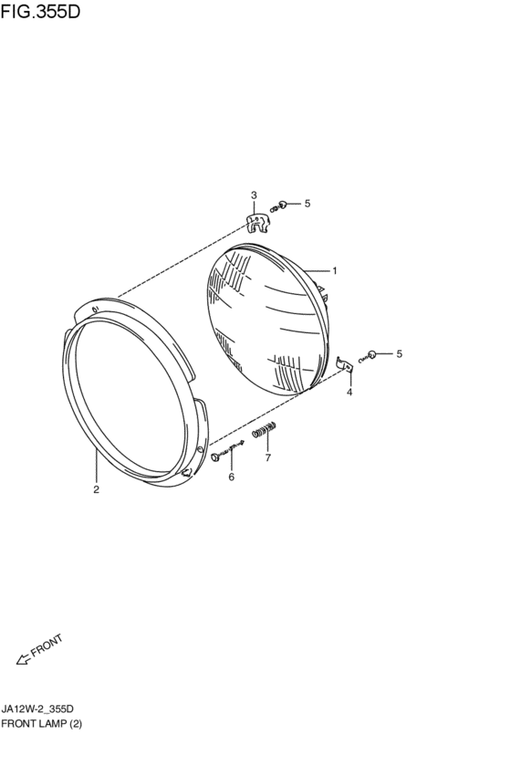 front lamp