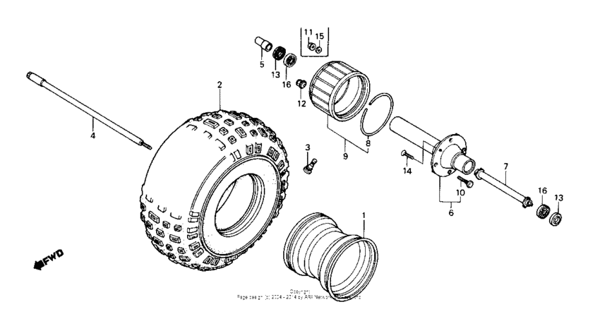 Front wheel