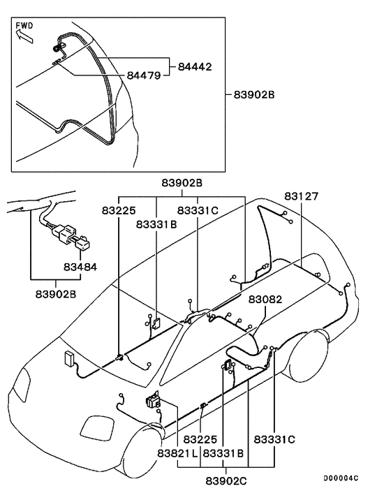 Wiring & attaching parts