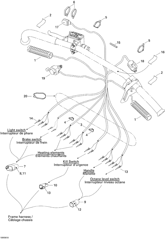 10- steering wiring harness