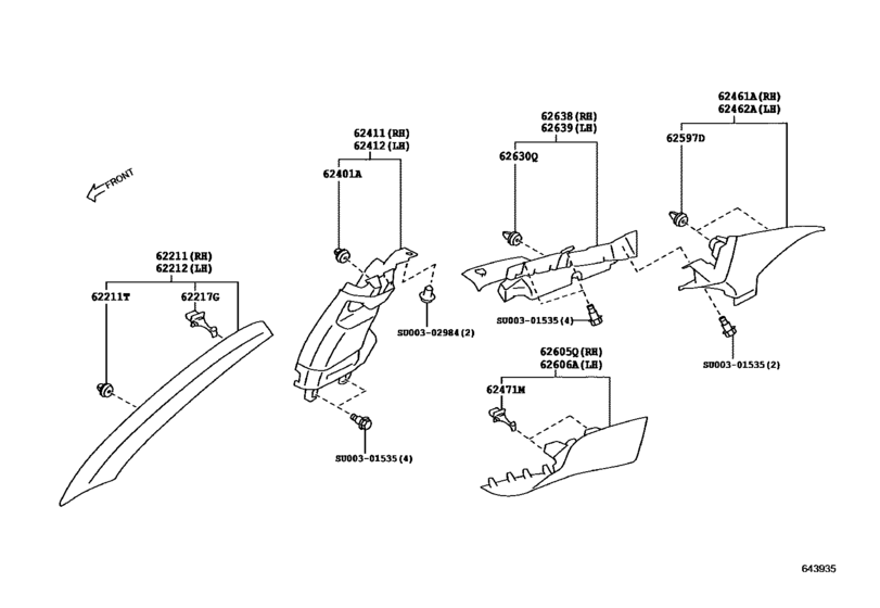 Inside Trim Board & Door Opening Trim Moulding