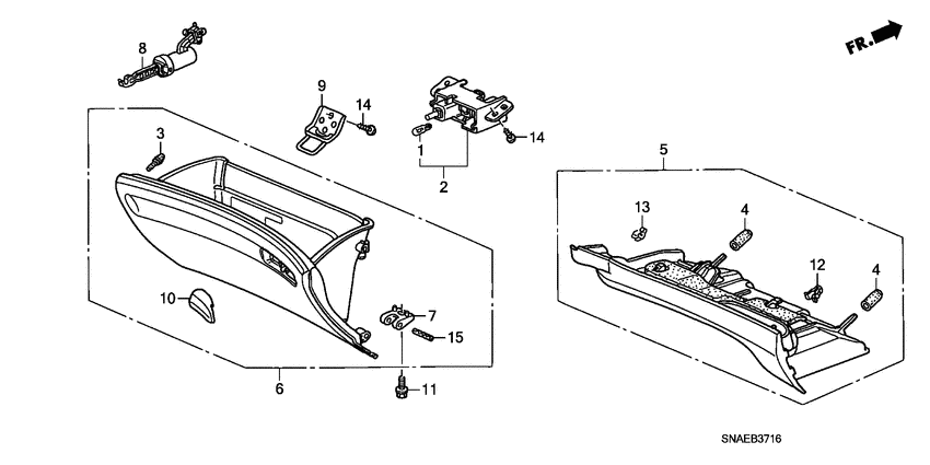 Instrument panel garnish