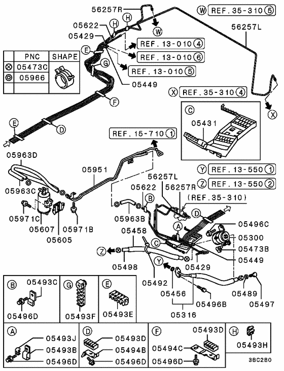 Fuel line & vapor gas control