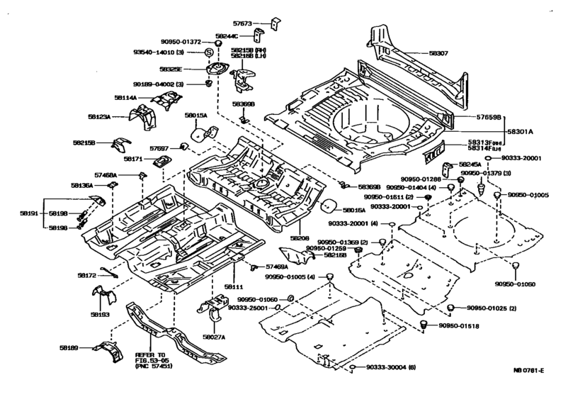 Floor Pan & Lower Back Panel