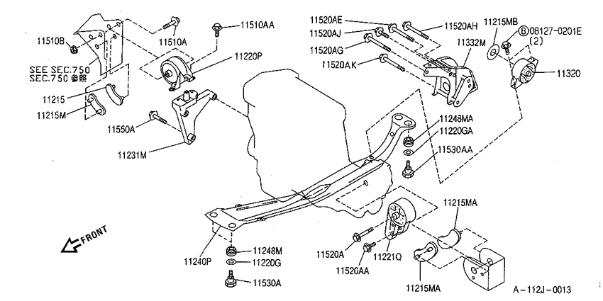 Engine & transmission   mounting