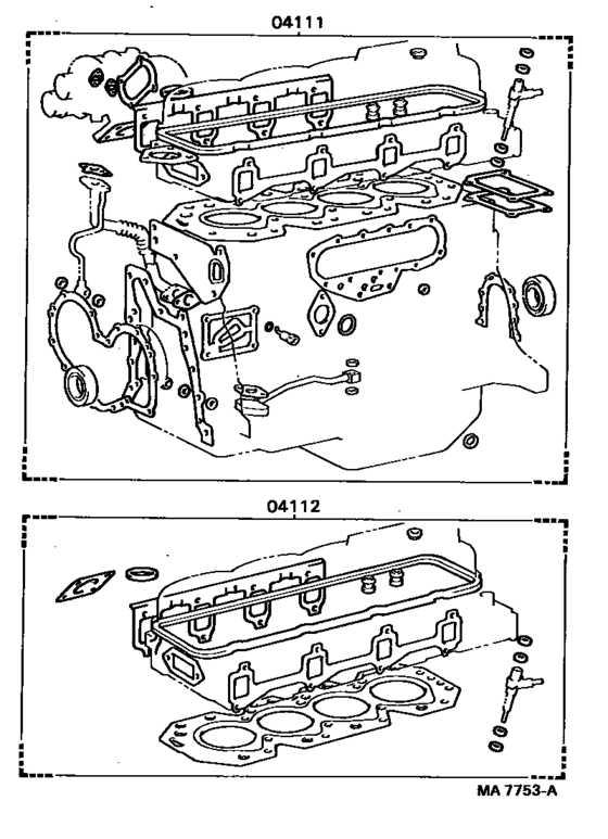Engine Overhaul Gasket Kit