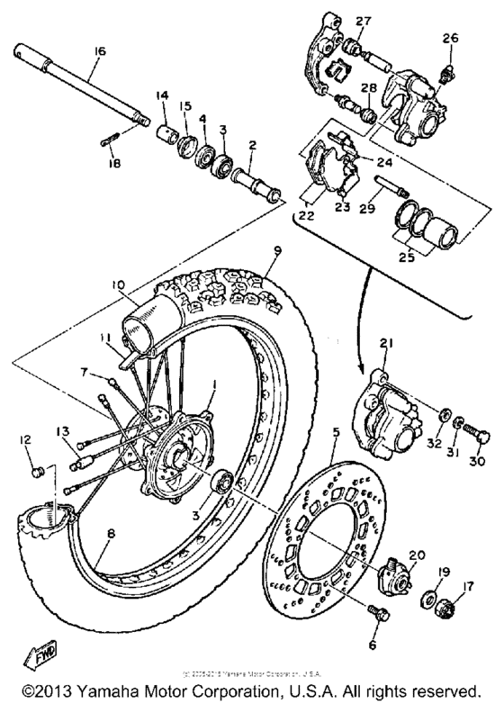 Front wheel