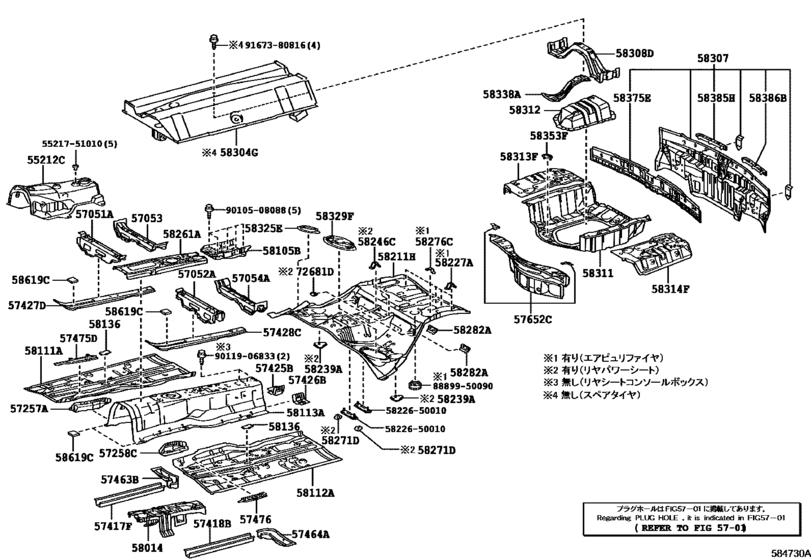 Floor Pan & Lower Back Panel