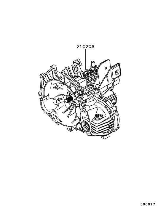 Manual transmission assy