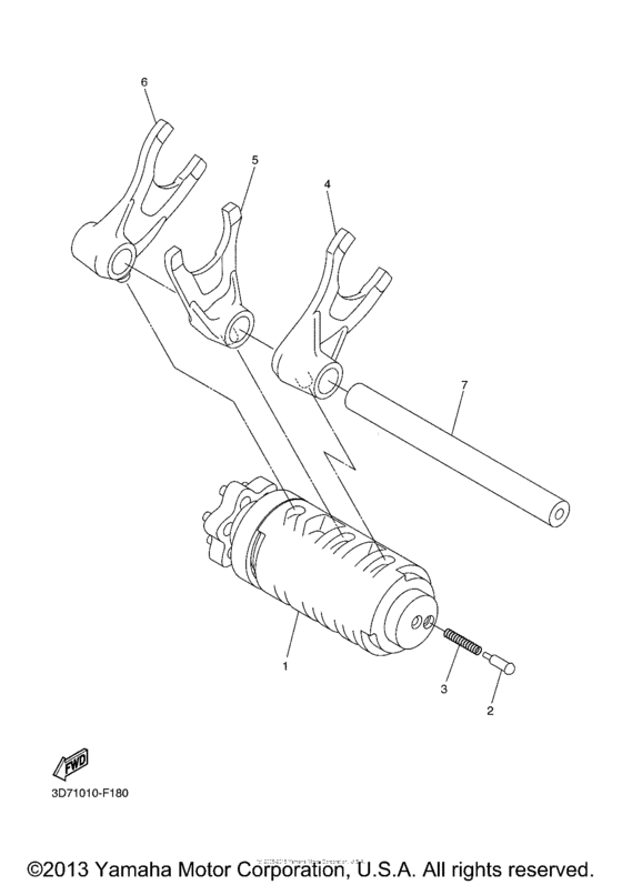 Shift Cam & Fork