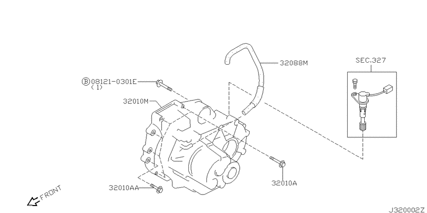 Manual transmission, transaxle & fitting
