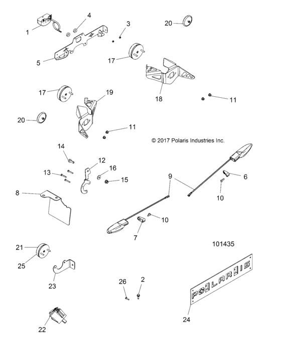 Electrical, Turn Signals And License Plate