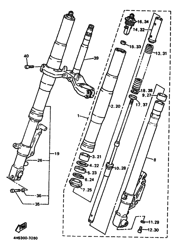 Front fork