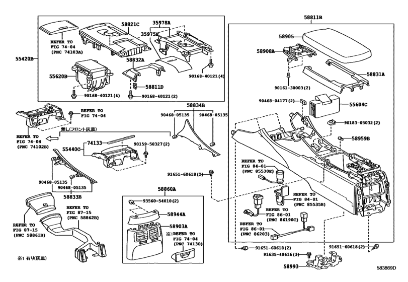 Console Box & Bracket